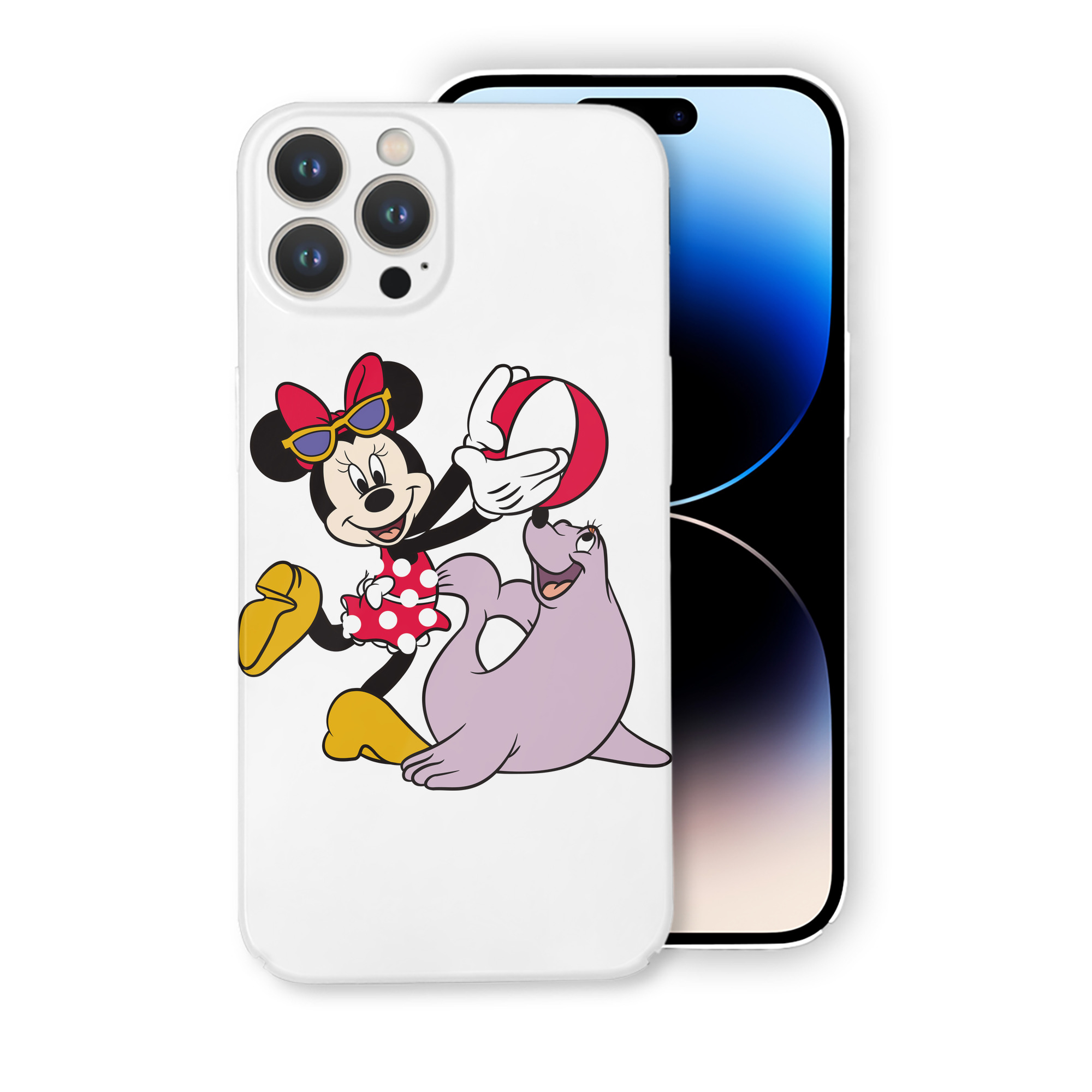 （画像用） ミッキーマウス Mickey Mouse 【iPhone 14シリーズ対応】ハードケース